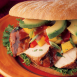 Deli Mango and Avocado Chicken Ciabatta