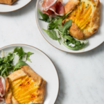 Mango, Ricotta & Prosciutto Galette