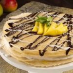Mango Curd Crepe Cake