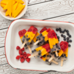 Fresh Mango Berry Pops